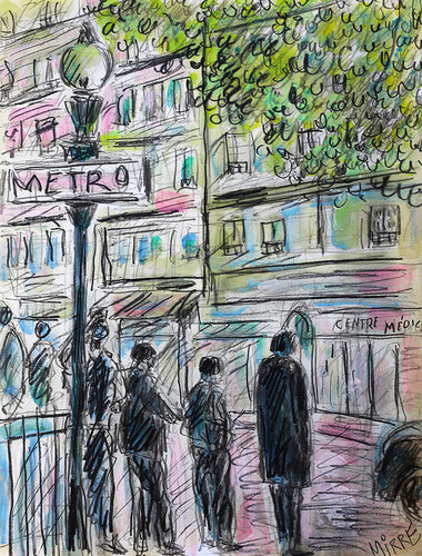 Centre Médico von Jean Mirre, Malerei kaufen auf Singulart