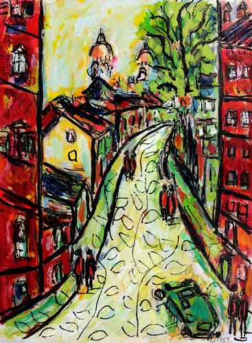 Clio verte van Jean Mirre, Schilderij te koop op Singulart