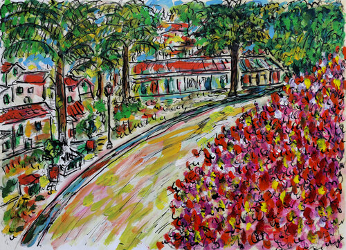 Guadeloupe van Jean Mirre, Schilderij te koop op Singulart
