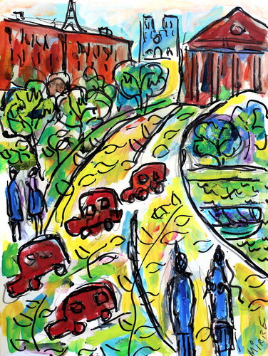 Députés par Jean Mirre, Peinture en vente sur Singulart