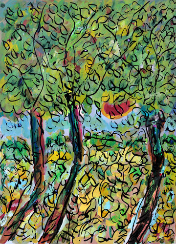 Début de soirée de Jean Mirre, Pintura a la venta en Singulart