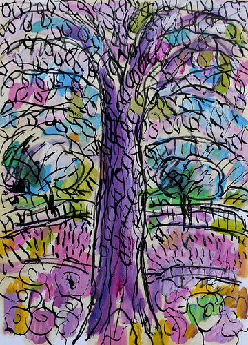 Châtaignier van Jean Mirre, Schilderij te koop op Singulart