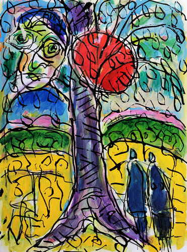 Eberlué by Jean Mirre, Painting for Sale on Singulart