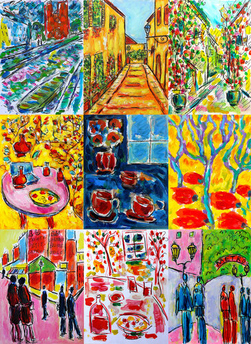 Eluard et Alice di Jean Mirre, Pittura in vendita su Singulart