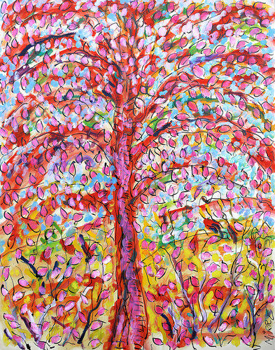 Art  tree van Jean Mirre, Schilderij te koop op Singulart