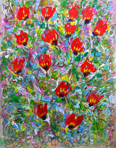 Familles végétales by Jean Mirre, Painting for Sale on Singulart