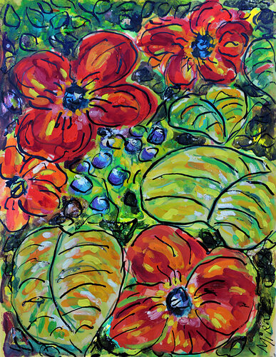 Sans soucis par Jean Mirre, Peinture en vente sur Singulart