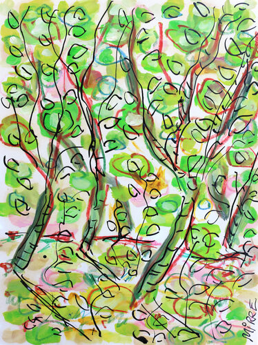 Greenery von Jean Mirre, Malerei kaufen auf Singulart
