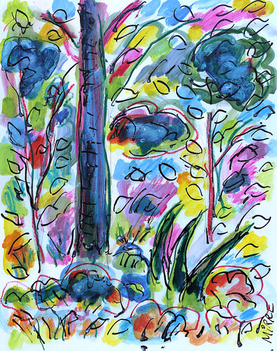 Mint and lemons by Jean Mirre, Painting for Sale on Singulart