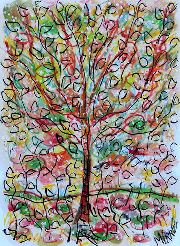 Précaire by Jean Mirre, Painting for Sale on Singulart