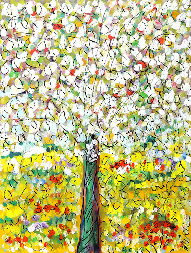 Gouvernance végétale by Jean Mirre, Painting for Sale on Singulart