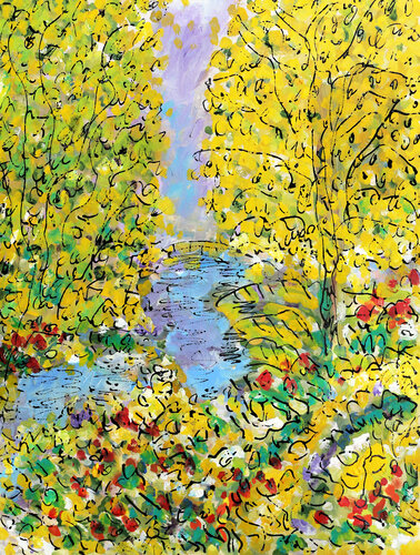 Sereine by Jean Mirre, Painting for Sale on Singulart
