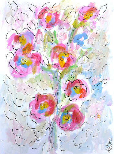 Shyness by Jean Mirre, Painting for Sale on Singulart