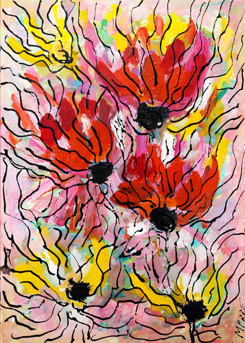 Elan de vie by Jean Mirre, Painting for Sale on Singulart