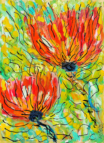 Discussion van Jean Mirre, Schilderij te koop op Singulart