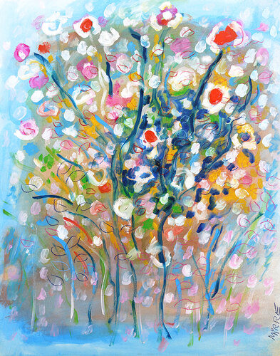 Explosion printanière von Jean Mirre, Malerei kaufen auf Singulart