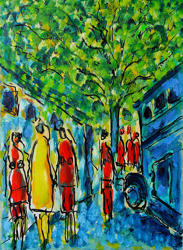 London, England di Jean Mirre, Pittura in vendita su Singulart