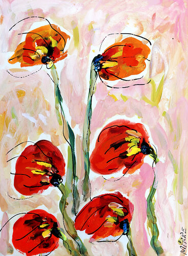 Blanc domaine by Jean Mirre, Painting for Sale on Singulart