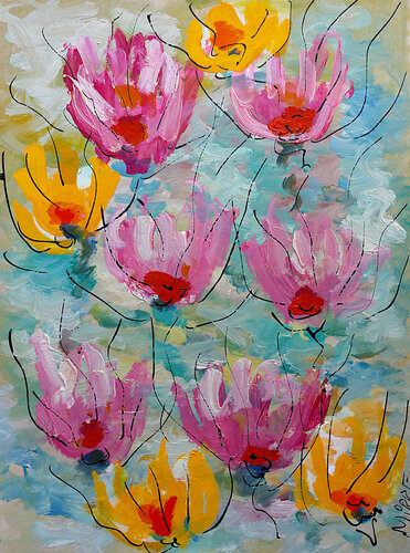 exSoft feelings van Jean Mirre, Schilderij te koop op Singulart