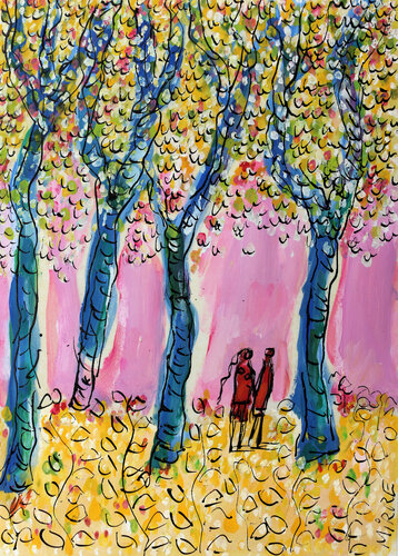Love kingdom by Jean Mirre, Painting for Sale on Singulart