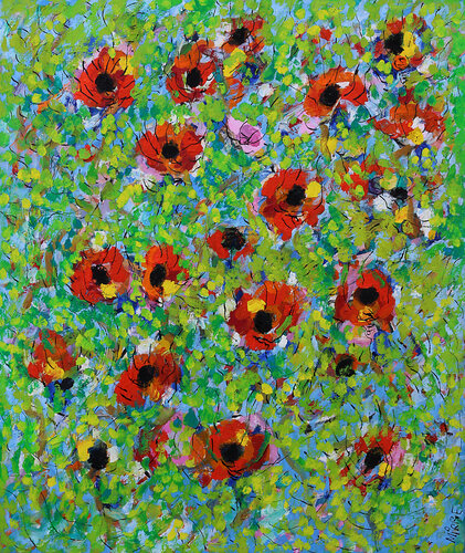Parures par Jean Mirre, Peinture en vente sur Singulart