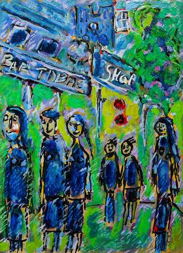 LA HUCHETTE von Jean Mirre, Malerei kaufen auf Singulart