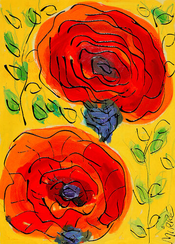 Close up di Jean Mirre, Pittura in vendita su Singulart