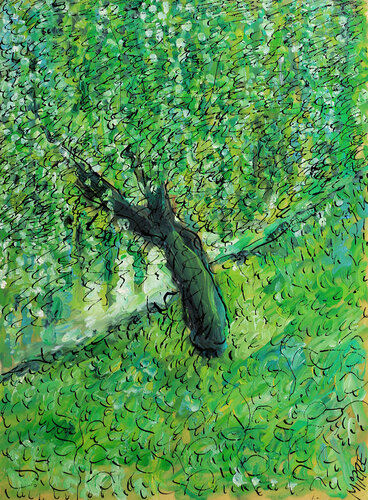 Saule pleureur de Jean Mirre, Pintura a la venta en Singulart