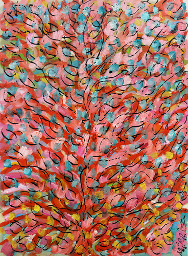 Cœur d'arbre by Jean Mirre, Painting for Sale on Singulart