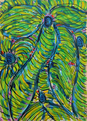 Nervures van Jean Mirre, Schilderij te koop op Singulart