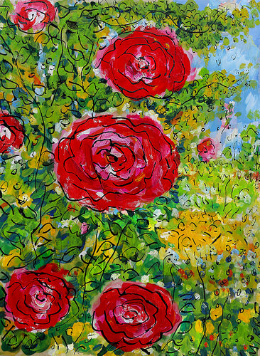 Passion by Jean Mirre, Painting for Sale on Singulart