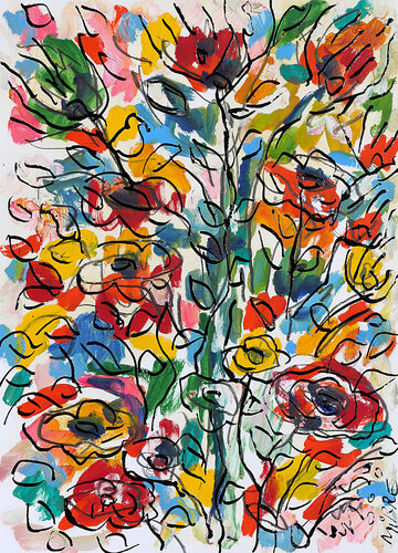 Végétation di Jean Mirre, Pittura in vendita su Singulart