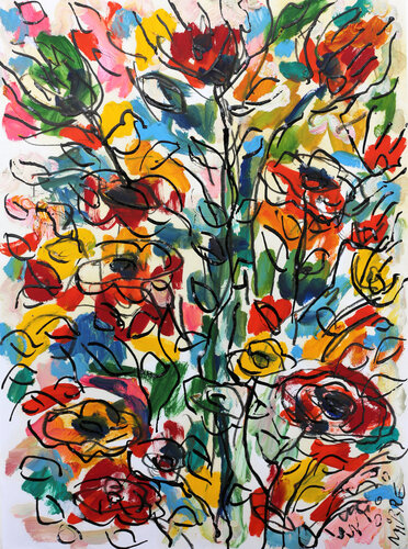 Végétation par Jean Mirre, Peinture en vente sur Singulart