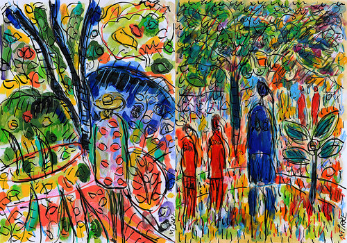 Robinson + Antilles von Jean Mirre, Malerei kaufen auf Singulart