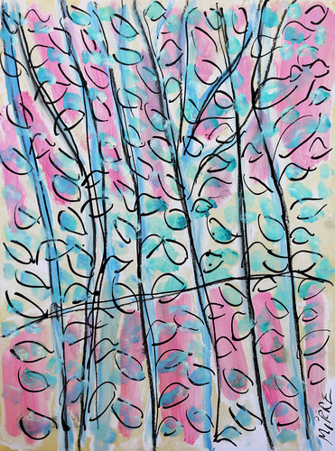 Nature enjouée di Jean Mirre, Pittura in vendita su Singulart