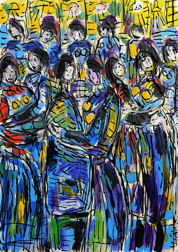 L'anniv van Jean Mirre, Schilderij te koop op Singulart