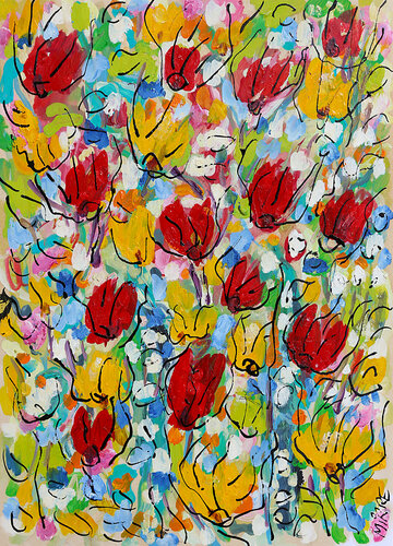 Innocent bunch van Jean Mirre, Schilderij te koop op Singulart