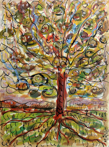Plaine by Jean Mirre, Painting for Sale on Singulart