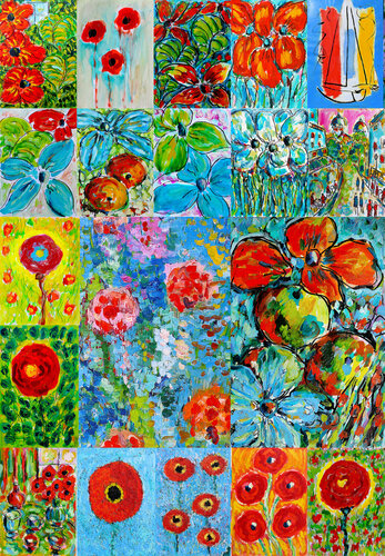 Yin and shamrock par Jean Mirre, Peinture en vente sur Singulart