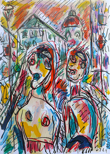 La France de Macron di Jean Mirre, Pittura in vendita su Singulart
