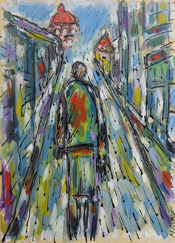 Skyward by Jean Mirre, Painting for Sale on Singulart