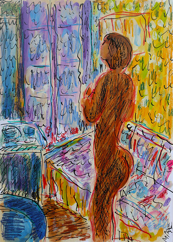 Etude de la lumière chez Bonnard van Jean Mirre, Schilderij te koop op Singulart