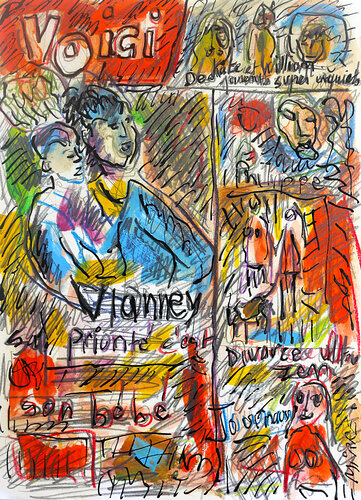 Voici van Jean Mirre, Schilderij te koop op Singulart