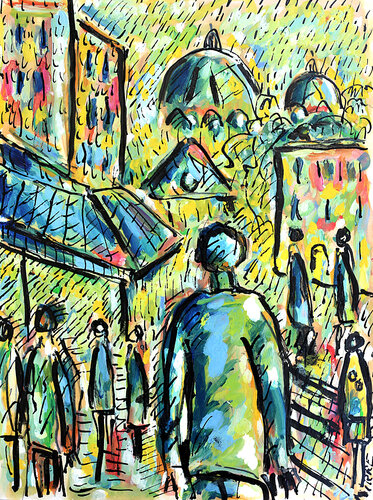 Temps suspendu di Jean Mirre, Pittura in vendita su Singulart