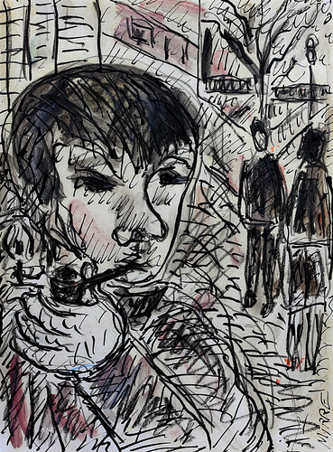 Nestor d'après Tardi par Jean Mirre, Peinture en vente sur Singulart