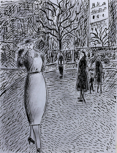 Deux mondes par Jean Mirre, Peinture en vente sur Singulart