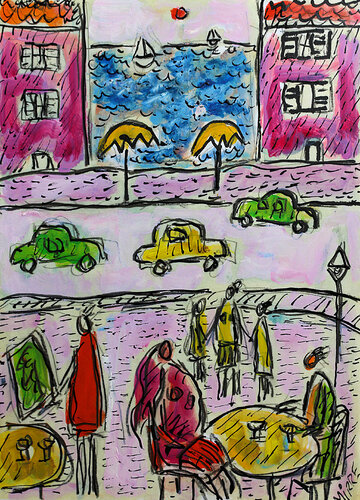 Villégiature de Jean Mirre, Pintura a la venta en Singulart