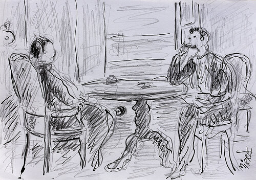 Conversation Jean Mirre
