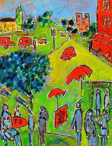 Liberté Paris di Jean Mirre, Pittura in vendita su Singulart