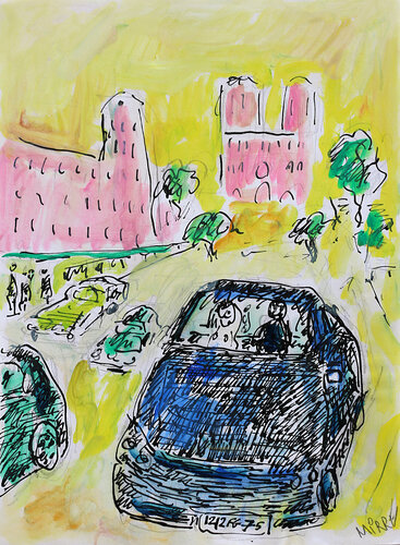 Circulation van Jean Mirre, Schilderij te koop op Singulart